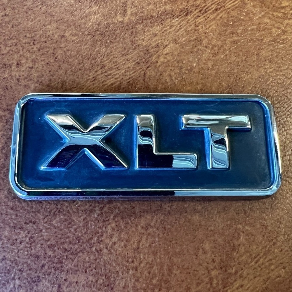 01 02 03 04 05 06 07 Ford Escape XLT Rear Chrome Emblem Logo Badge Symbol (2004)